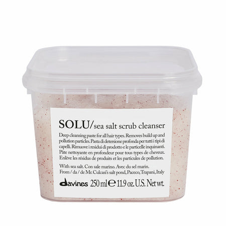 Davines SOLU Sea Salt Scrub Cleanser